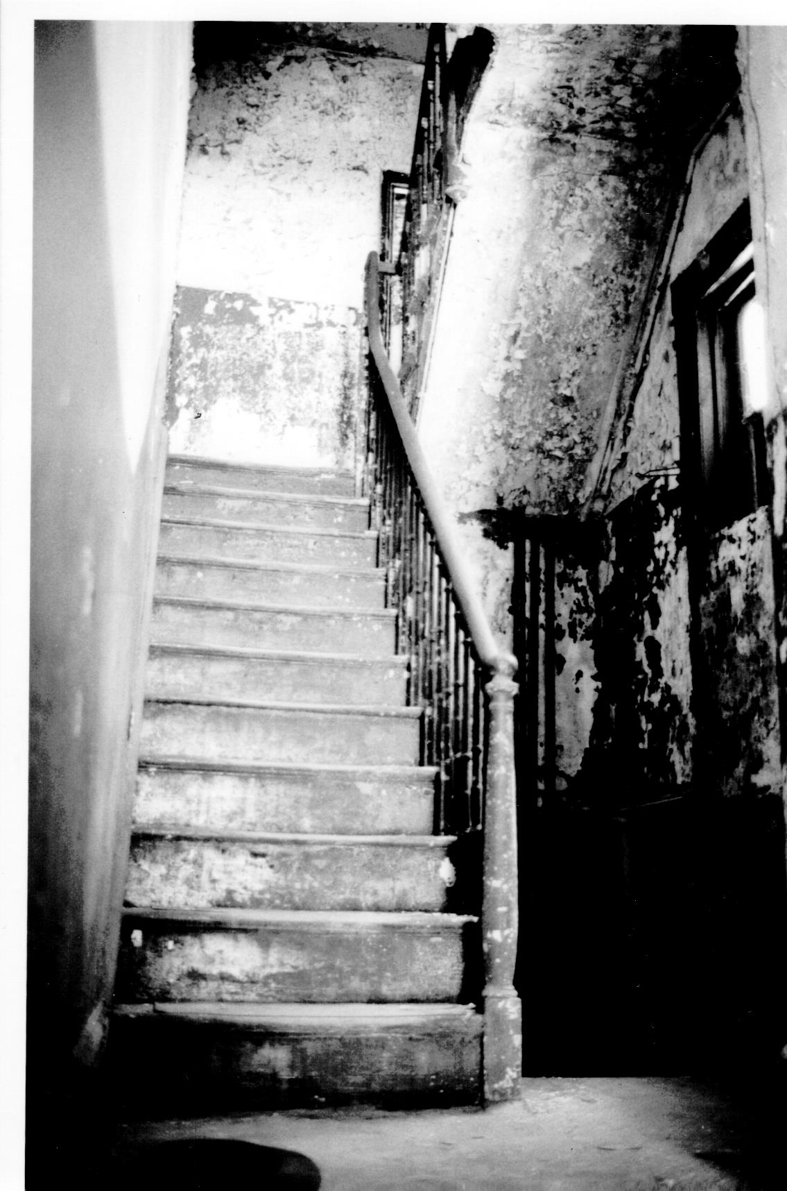 <p>209 Spruce Street - 2nd floor interior stairway</p>
