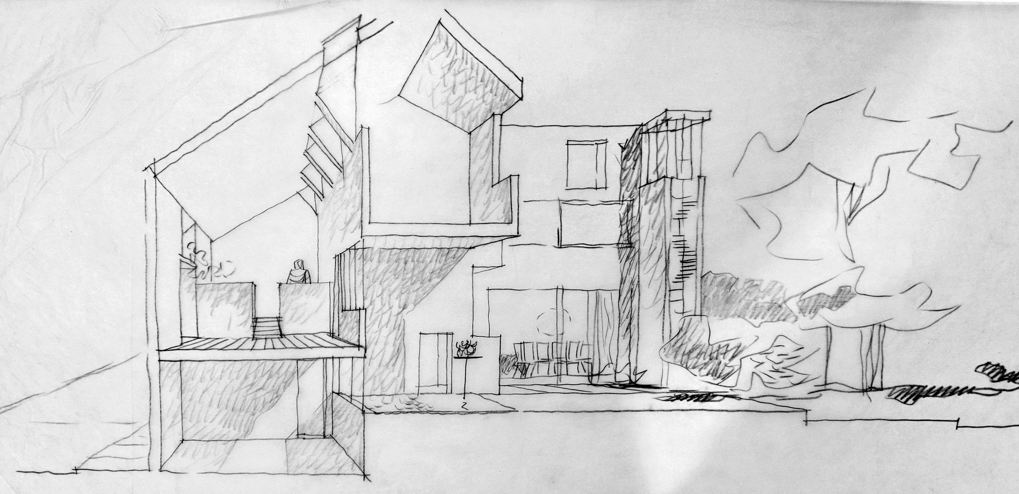 <p>228-230 Delancey Street - Schematic section</p>
