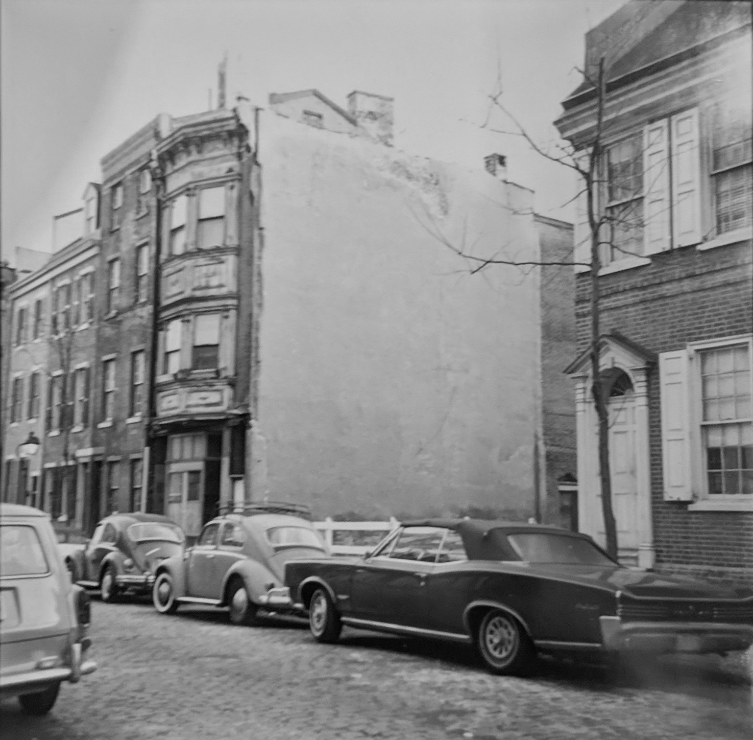 228-230 Delancey St - Empty Lot (Late 1960s)