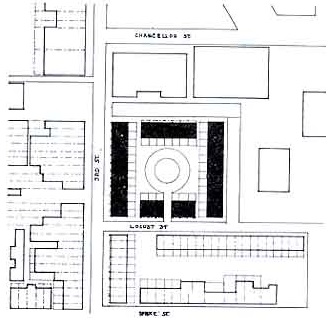 241 S 3rd St - Site plan (1977)