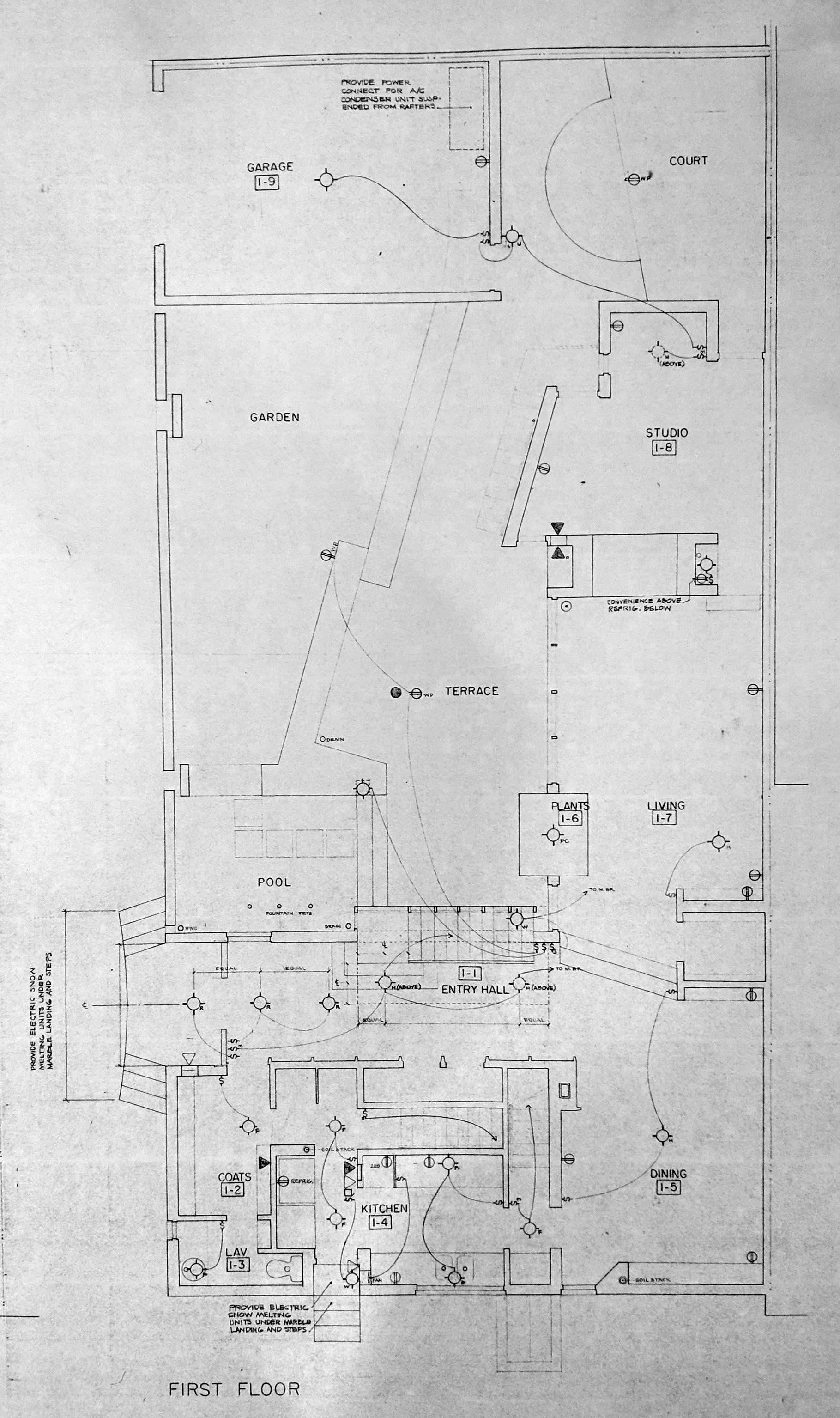 401 Cypress Street - 1st Floor Plan