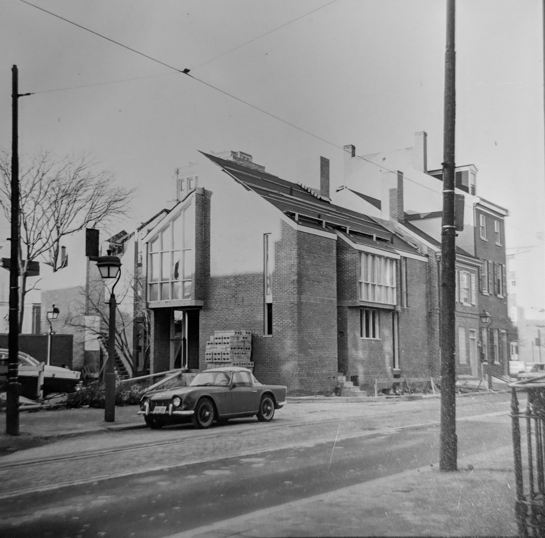 401 Cypress Street - Under construction front (1967-68)